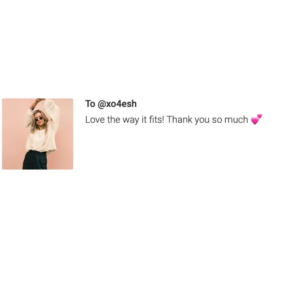 Hollow Out Beige Oversized Sweater - Picture 16 of 16